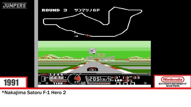 Formula 1 Games for NES