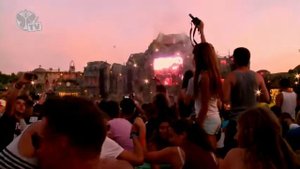 Tomorrowland 2013   David Guetta, Afrojack, Nicky Romero and Steve Aoki go down