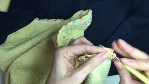 Ремонт махрового полотенца