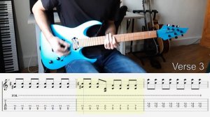 RAMMSTEIN - Was Ich Liebe Guitar Lesson w/ TABS