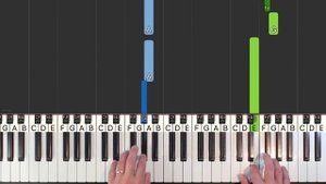 Bach - Air on the G String - EASY Piano Tutorial