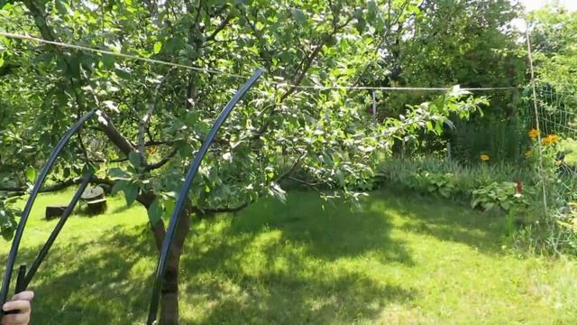 Влог: на даче. Арка для розы. Порядки во дворе. Арчи. смотреть онлайн