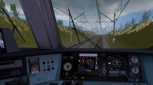 TRAINZ SIMULATOR 2012. Маршрут Москва-Серпухов, на электропоезде ЭД4М