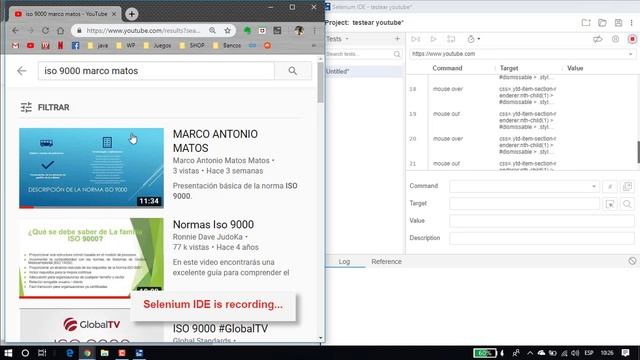 Prueba basica de selenium IDE смотреть онлайн