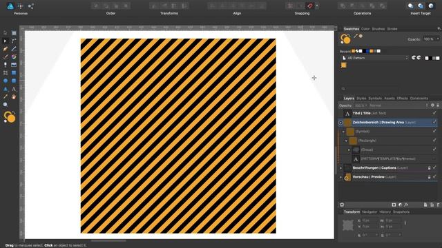 Affinity Designer Pattern - Gingham II
