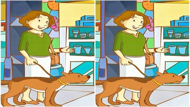 Выясните где спрятались 3 отличия.