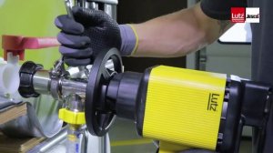 Контейнерный насос Lutz B200 Niro и PVDF для нижнего слива еврокуба