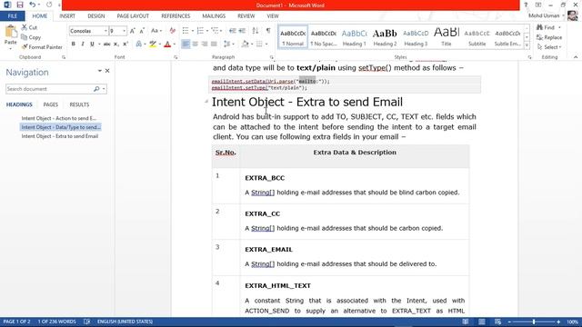 Intent Object Action to Send Email Android Hindi Toturail смотреть онлайн