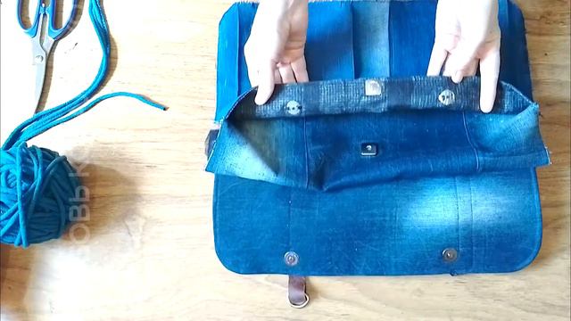diy//Дорожная сумка из ненужных джинсов своими руками .Вторая жизнь вещей.