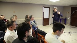 Мужской завтрак в церкви ЖАТВА Омск