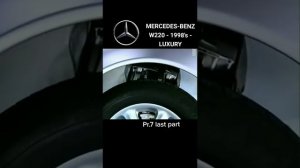 mercedes w220 1998 / Song : cheri cheri lady
