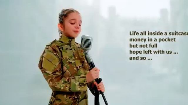 I DRAW MY LIFE  [ Малюю моє життя Ameli ] Ukrainian girl calling for peace