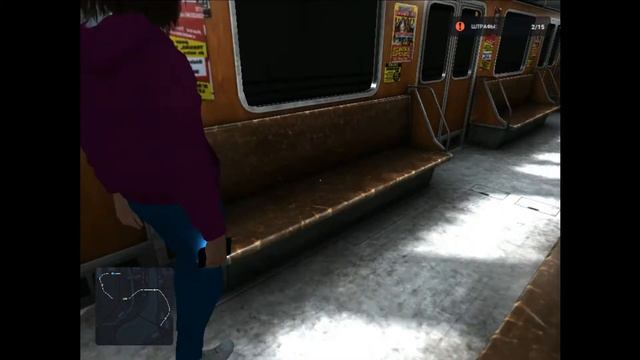 SUBWAY SIMULATOR 3D. ИГРАЮ ЗА МАШИНИСТА). Провалился сквозь текстуры))) смотреть онлайн