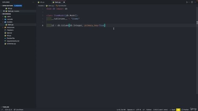 06 - Store data in a SQL - 002 How to code a simple SQLAlchemy model смотреть онлайн