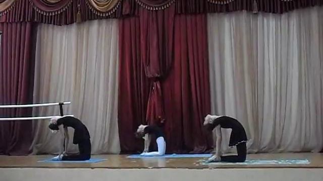 СОШ 19. Йога. Показательное выступление смотреть онлайн
