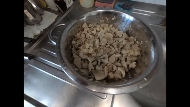 Готовим рядовки. Самый быстрий  способ приготовления.