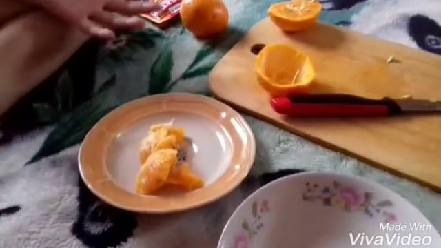 Апельсиновое желе 1 часть