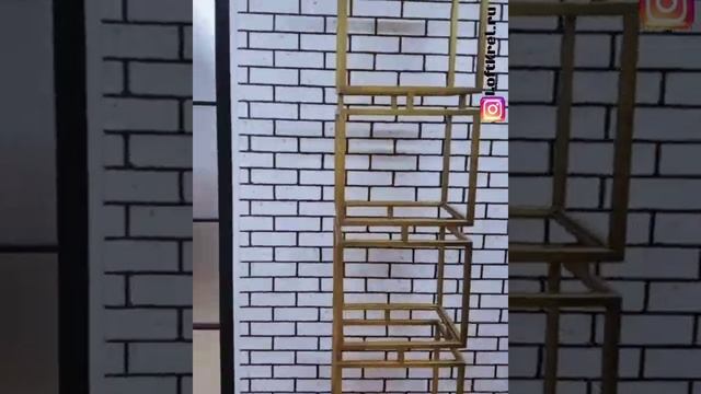 Стеллаж в стиле лофт.