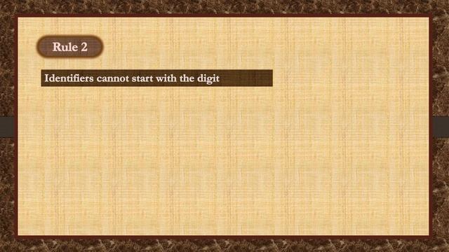 Core Java Language fundamentals Part 1 (Java Identifiers)