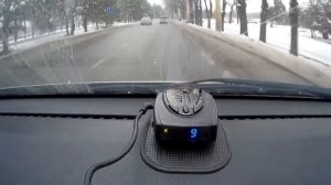 Радар-детектор "Sho-Me G525STR" - Радар на дороге. Мгновенно определяет все виды сигналов и камер.