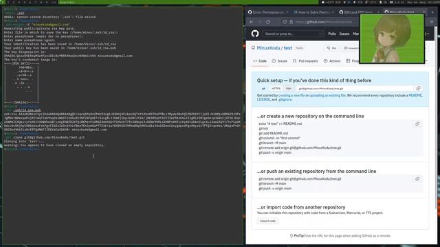 How make an SSH Keypair, upload it to Github, and fix Permission denied (publickey) смотреть онлайн