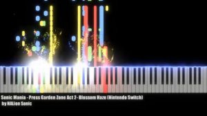 Sonic Mania - Press Garden Zone Act 2- Blossom Haze - (Nintendo Switch)(HALion Sonic Cover)