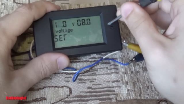 Ваттметр постоянного тока на 20А смотреть онлайн