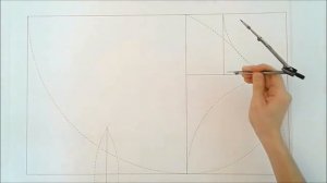Как начертить золотую спираль