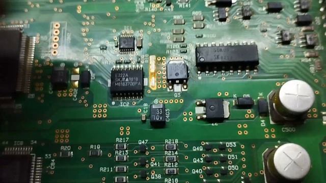 Ремонт электронного блока управления двигателя 4G93.