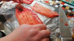 Как разделать и ЗАСОЛИТЬ ГОРБУШУ или любую красную рыбу
