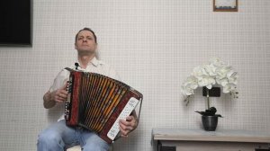 Белые розы. На гармошке.