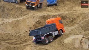 RC TRUCKS SCANIA VOLVO MAN BENZ, RC CONSTRUCTION, RC EXCAVATOR, RC BUS @ Modellbautage Tulln 2023