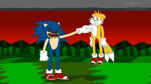 Sonic.EXE VS Sonic y Tails