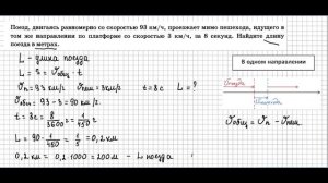 Задание 21. Поезд и пешеход. II часть. Алгебра ОГЭ математика 2023. Ященко 50вар.