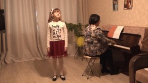 Воробьева Аня  "Облака" муз.Шаинского, сл.Козлова. ДШИ №11 г.о. Самара