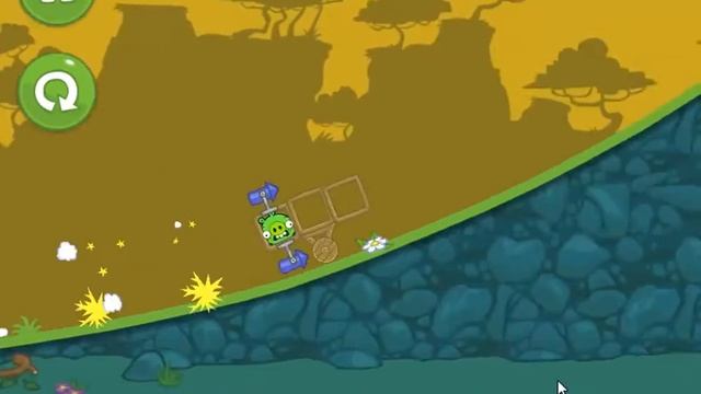 Bad Piggies Level 2-29 When Pigs Fly ★★★ Walkthrough смотреть онлайн