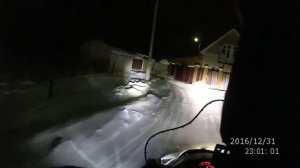 Ксенон и доп фары на снегоходе