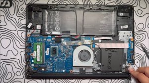 Разборка и замена термопасты в ноутбуке Acer aspire A315-23.