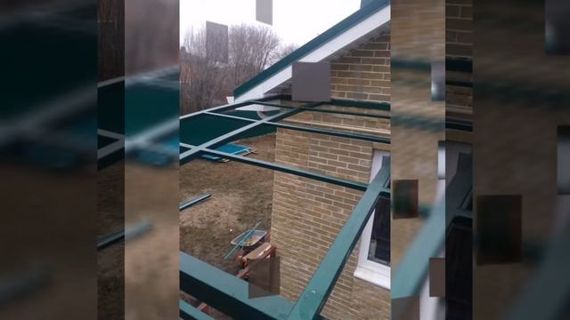 Веранда из поликарбоната смотреть онлайн
