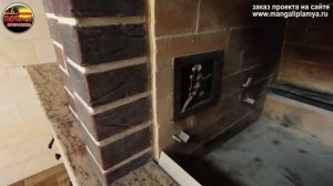 Проект барбекю с духовкой