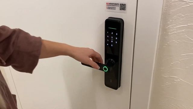 Обзор умного замка Fantom X5 на входной двери смотреть онлайн