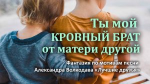 «Ты мой кровный брат от матери другой» Фантазия по мотивам песни А. Волкодава «Лучшие друзья»