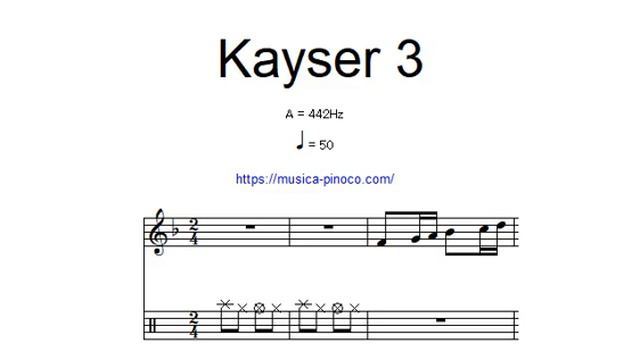 [Slow tempo Kayser No.3]カイザーバイオリン練習曲第3番 音程練習用 ゆっくり / kayser etudes No.3, op20 practice for pitch смотреть онлайн
