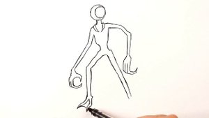 Как нарисовать Фигуру из Roblox Doors