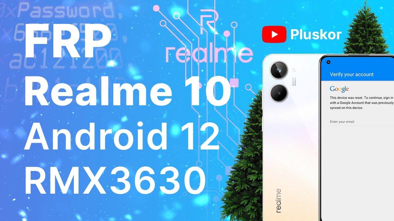 FRP! Realme 10 RMX3630 Android 12