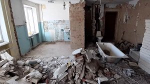 Ремонт хрущёвки, демонтаж