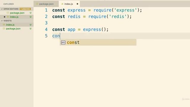 45. Docker: App Server Code смотреть онлайн