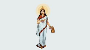 Om Devi Brahmacharinyai Namaha 1008 times, Brahmacharini mantra chanting