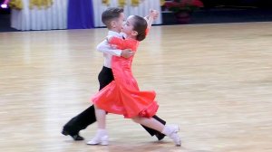 Дети-1 (Н) 1/2: медленный вальс, квикстеп, ча-ча-ча, джайв - Чемпионат Минска (18.03.2023)