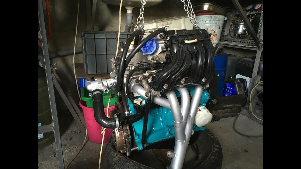 Багги БУРКУТ. Двигатель и кпп. смотреть онлайн